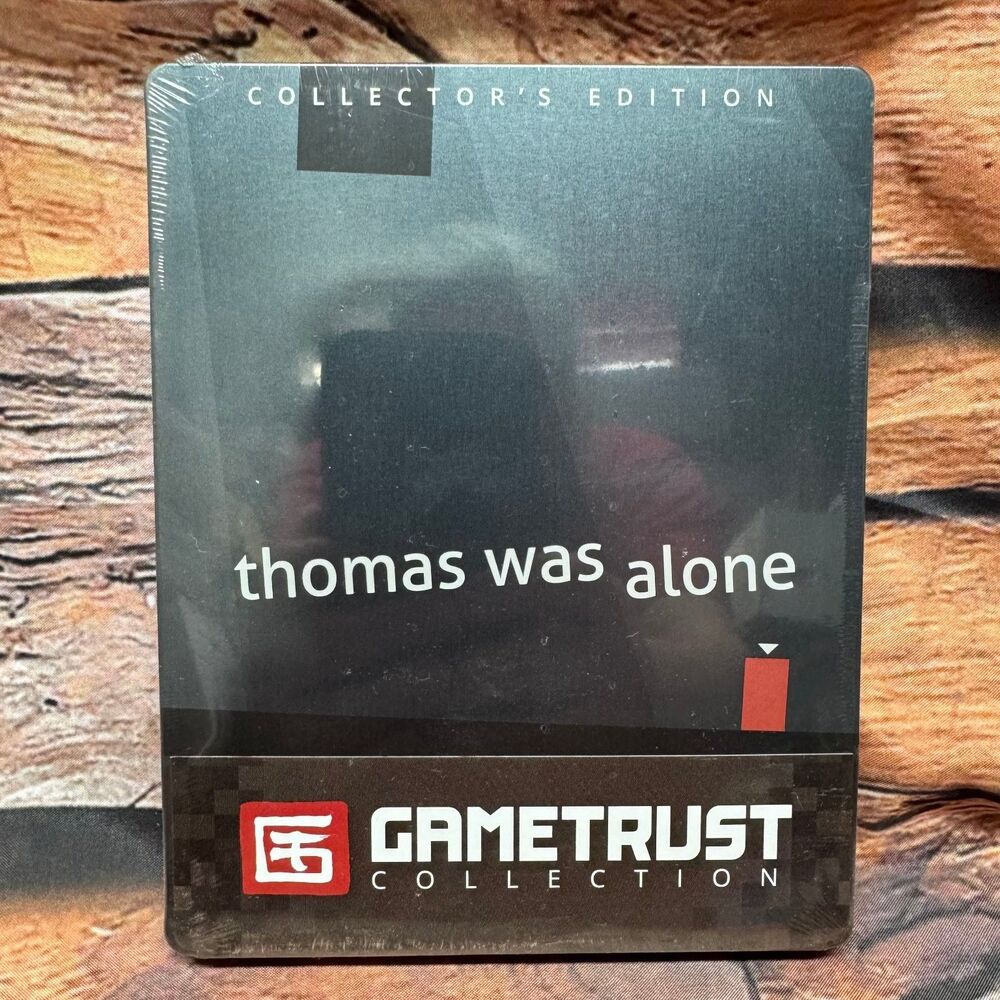 Thomas Was Alone Collector Edition PC SteelBook GameTrust IndieBox New Sealed